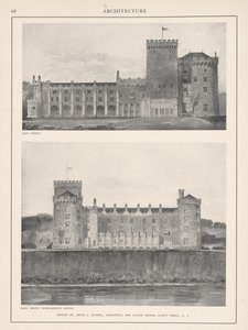 Castle Gould, Hempstead House, 1904 od Abner J. Haydel