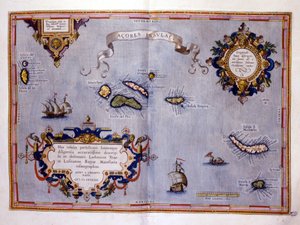 Azory, podle Atlasu Ortelius
