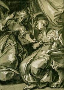 Zvěstování od Abraham Bloemaert