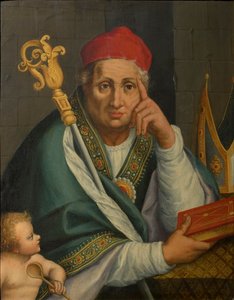Augustin z Hrocha. od Abraham Bloemaert