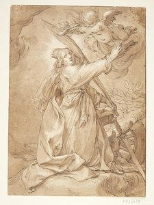 Catharina jako mučednice od Abraham Bloemaert