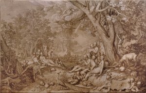 Zlatý věk od Abraham Bloemaert