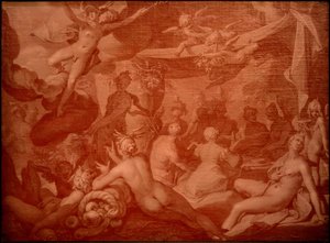 Svátek bohů od Abraham Bloemaert