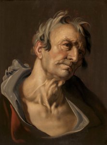 Hlava starého muže, konec 16.-začátek 17. století. od Abraham Bloemaert