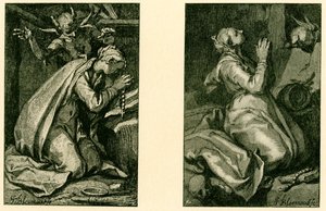 Svatí kajícníci od Abraham Bloemaert