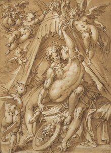 Mars a Venuše od Abraham Bloemaert