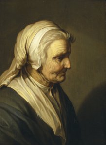 Stará žena od Abraham Bloemaert