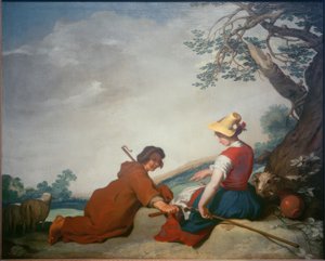 Pastorační scéna od Abraham Bloemaert