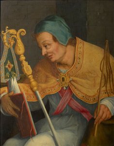 Svatý Ambrož, arcibiskup milánský.