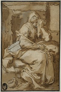 Svatá Thaïs od Abraham Bloemaert