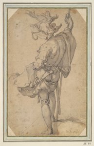 Stojící voják od Abraham Bloemaert