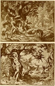 Venuše a Adonis od Abraham Bloemaert