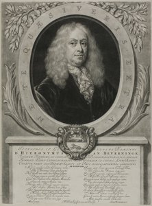 Portrét D. Hieronyma van Beverningka od Abraham Blooteling