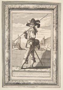 Pikeman, 1632. od Abraham Bosse