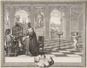 Vzduch od Abraham Bosse