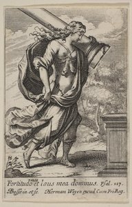 Fortitude, 1636. od Abraham Bosse