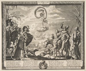 Fortune Favoring France Fortune of France, ca. 1635-37. od Abraham Bosse