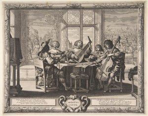 Sluch, ca. 1638. od Abraham Bosse