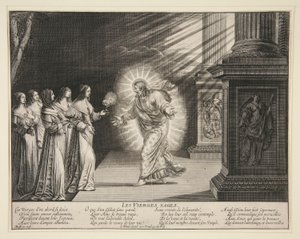 The Wise Virgins: The Foolish Virgins (6 ze 7 výtisků v sérii) od Abraham Bosse