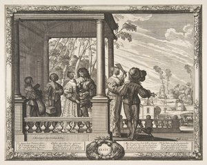 Letní Lété, ca. 1637. od Abraham Bosse