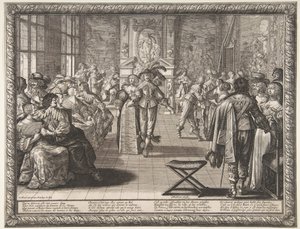 The Ball, ca. 1634. od Abraham Bosse