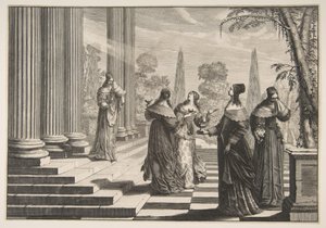The Foolish Virgins Rejected, ca. 1635. od Abraham Bosse