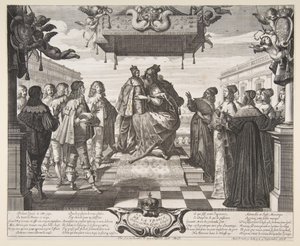 Radost Francie od Abraham Bosse