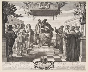 Radost Francie, 1638. od Abraham Bosse