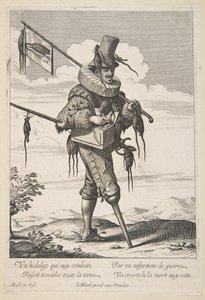 Krysař, polovina až konec 17. století. od Abraham Bosse