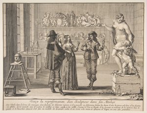 Sochař, 1642. od Abraham Bosse