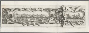 Obležení La Rochelle: Deska 16, 1628-1630. od Abraham Bosse