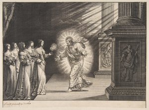 Moudré panny před Kristem od Abraham Bosse