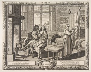 Touch The Touch, ca. 1638. od Abraham Bosse
