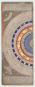 Katalánský atlas, list 3, 1375 od Abraham Cresques