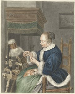Spinster od Abraham Delfos