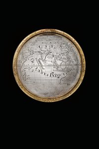 Dva výjimečné pozemské a nebeské glóby, podporované Herculesem a Atlasem, Augsburg, 1697-99 od Abraham Drentwett