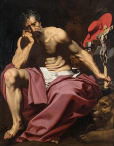 Svatý Jeroným od Abraham Janssens I