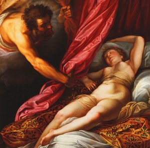 Jupiter a Semele, kolem 1625