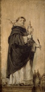 Svatý Tomáš Akvinský, kolem 1640-50 (panel)
