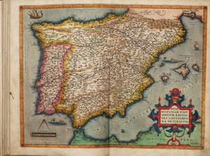 Nejúplnější popis Španělského království na základě všech publikací od Abraham Ortelius