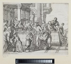 Pohled na Ouderkerk aan den IJssel, 1620 od Abraham Rademaker