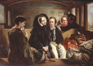Druhá třída - The Parting, c.1855 od Abraham Solomon