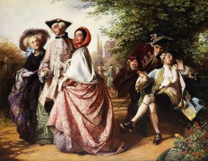 Liška a hrozny, 1858