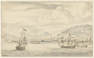 Pohled na Smyrnu (Izmir) od Abraham Storck