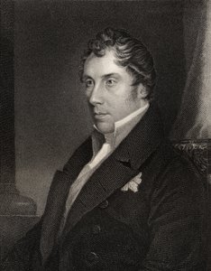 George Hamilton Gordon, vyrytý Thomasem Woolnothem (1785-1857) z 