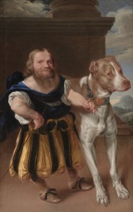 Kurfiřt saského italského trpaslíka Giacomo Favorchi s princeznou Magdalene Sibylle Dog, Raro