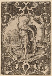 Minerva od Abraham de Bruyn