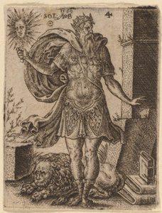 slunce od Abraham de Bruyn