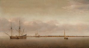 Pohled na Hoorn, c. 1650.
