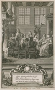 Vévoda a vévodkyně z Newcastlu a jejich rodina od Abraham van Diepenbeeck